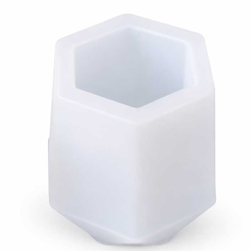 Hexagonal Container Silicone Mould Hexagonal Container Silicone Mould