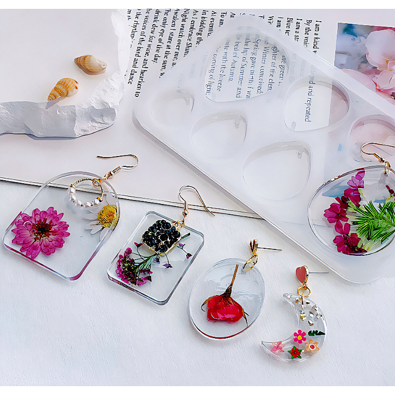 Triangle Pendant Silicone Mould Triangle Pendant Silicone Mould