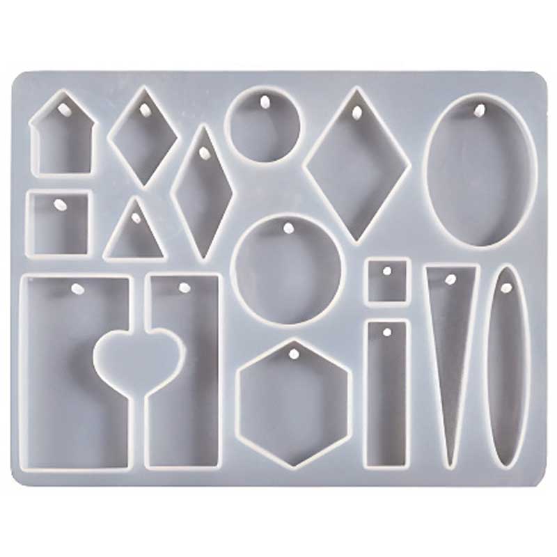 Mixed Geometric Charm Silicone Mould Mixed Geometric Charm Silicone Mould