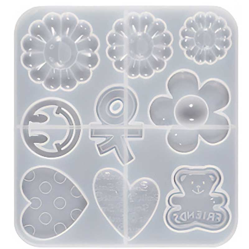Mini Decorative Shape Silicone Mould Mini Decorative Shape Silicone Mould