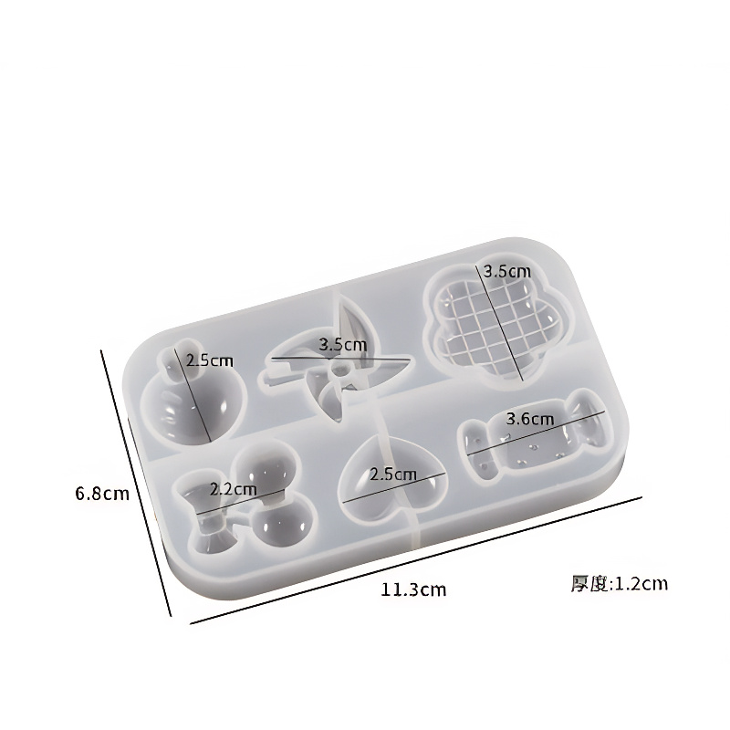 Mixed Mini Charm Silicone Mould