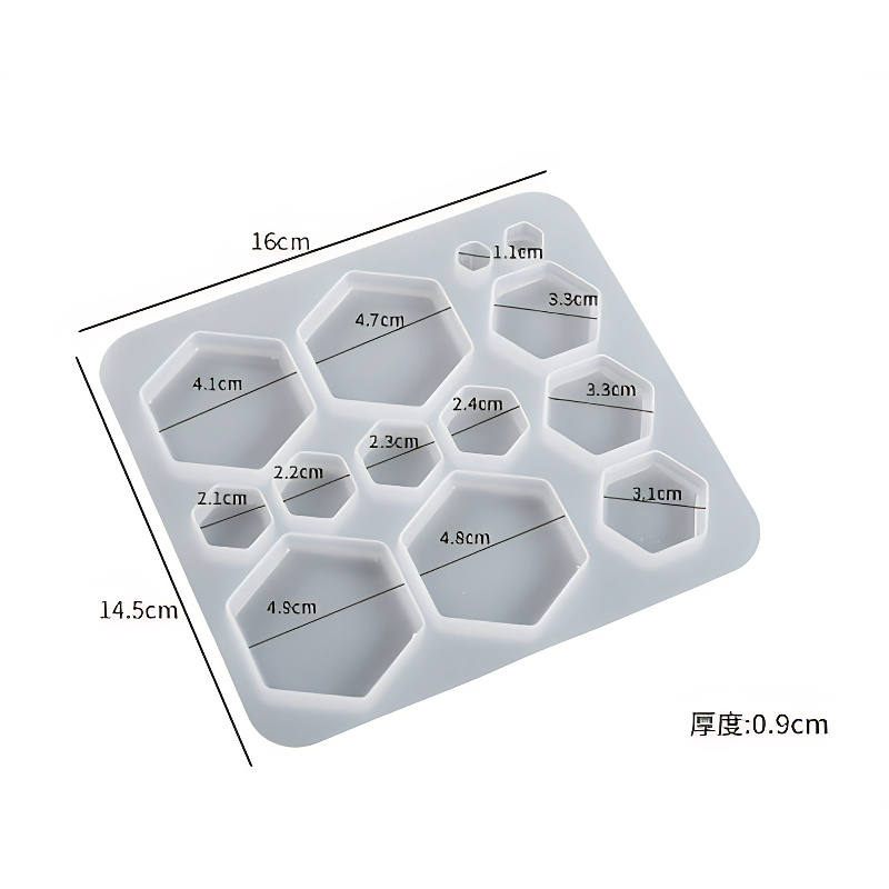 Hexagon Silicone Mould