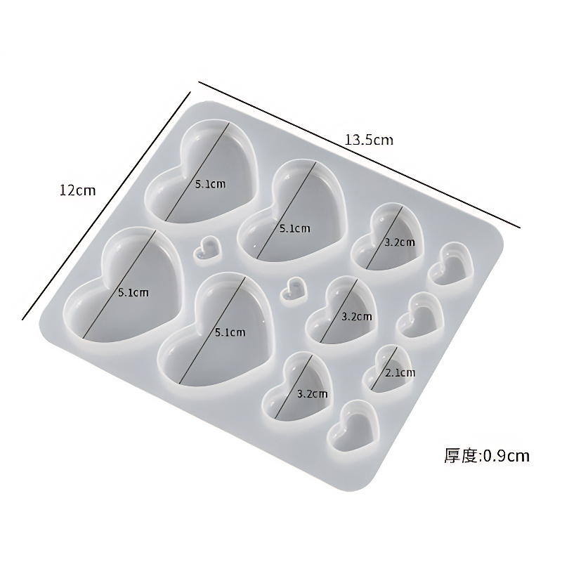 Heart Silicone Mould