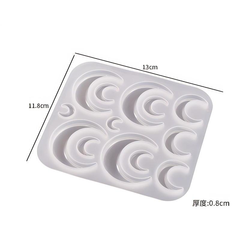 Crescent Moon Silicone Mould