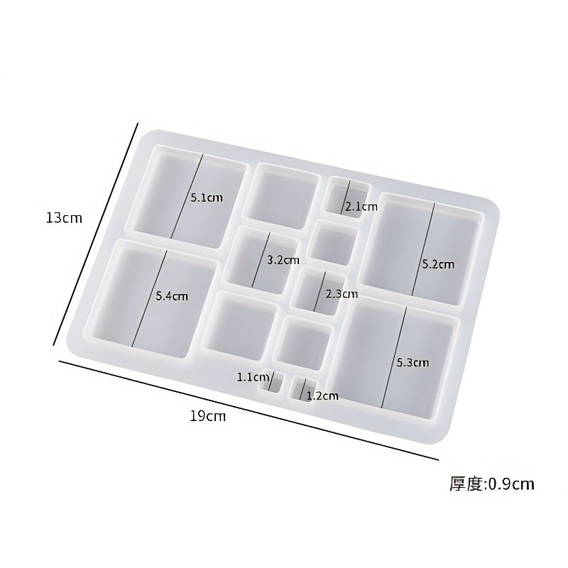 Square Silicone Casting Mould