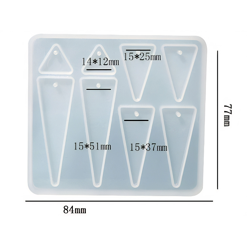 Triangle Jewellery Silicone Mould