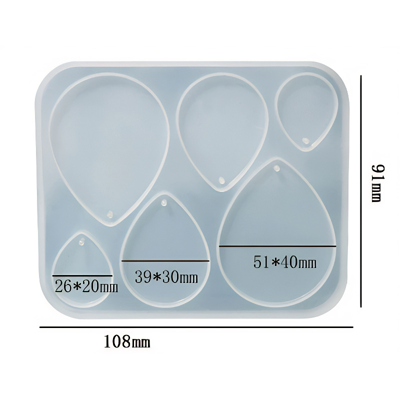 Teardrop Jewellery Silicone Mould