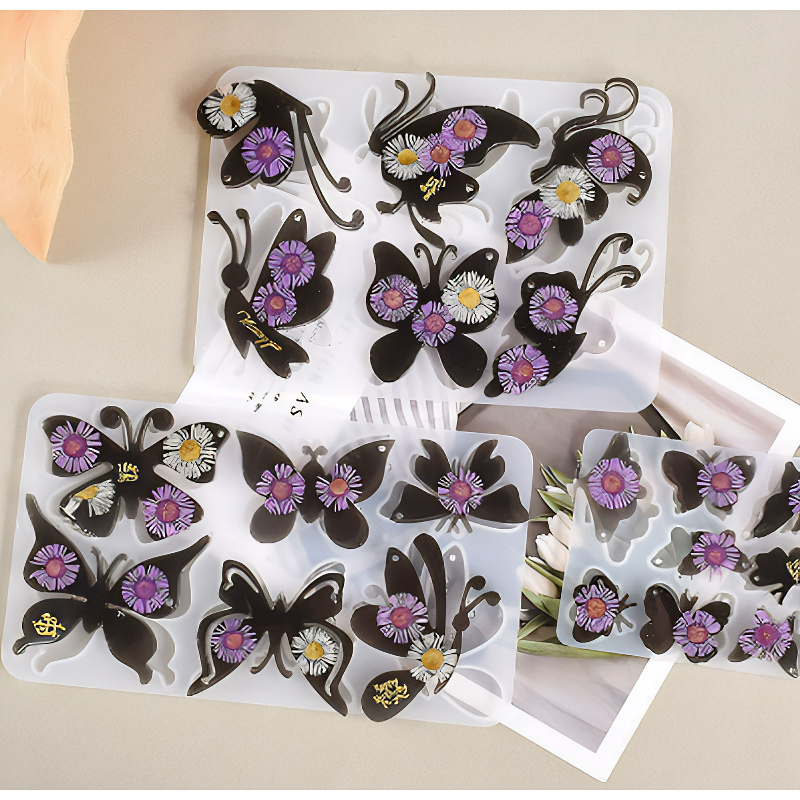 Butterfly Silicone Casting Mould Butterfly Silicone Casting Mould