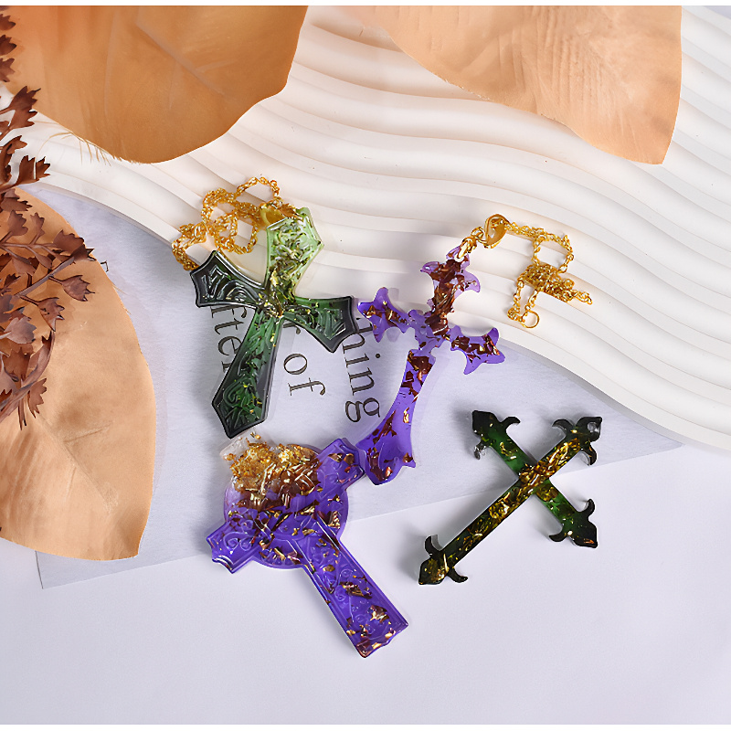 Cross Shape Silicone Mould
