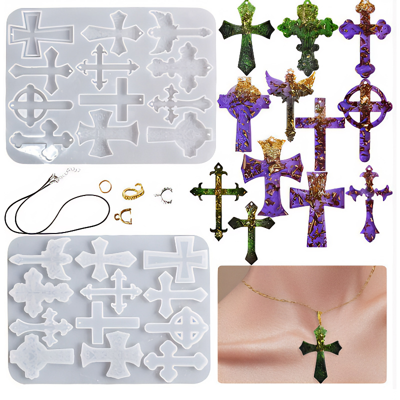 Cross Shape Silicone Mould Cross Shape Silicone Mould