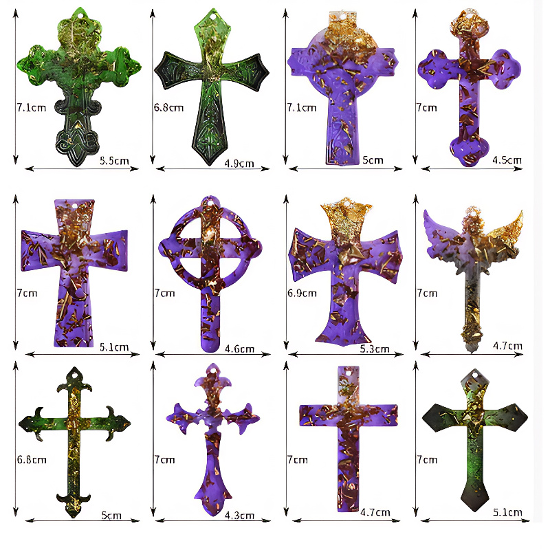 Cross Shape Silicone Mould Cross Shape Silicone Mould