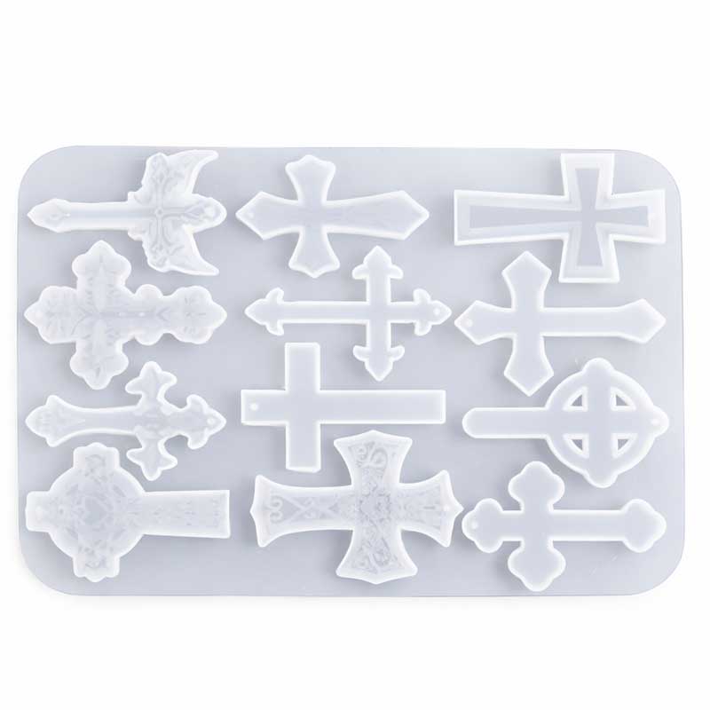 Cross Shape Silicone Mould Cross Shape Silicone Mould