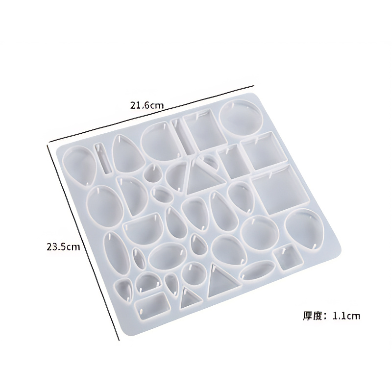 Mixed Shape Pendant Silicone Mould Tray