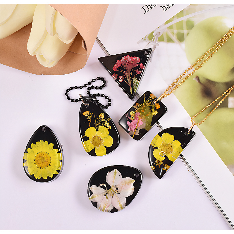Mixed Shape Pendant Silicone Mould Tray Mixed Shape Pendant Silicone Mould Tray