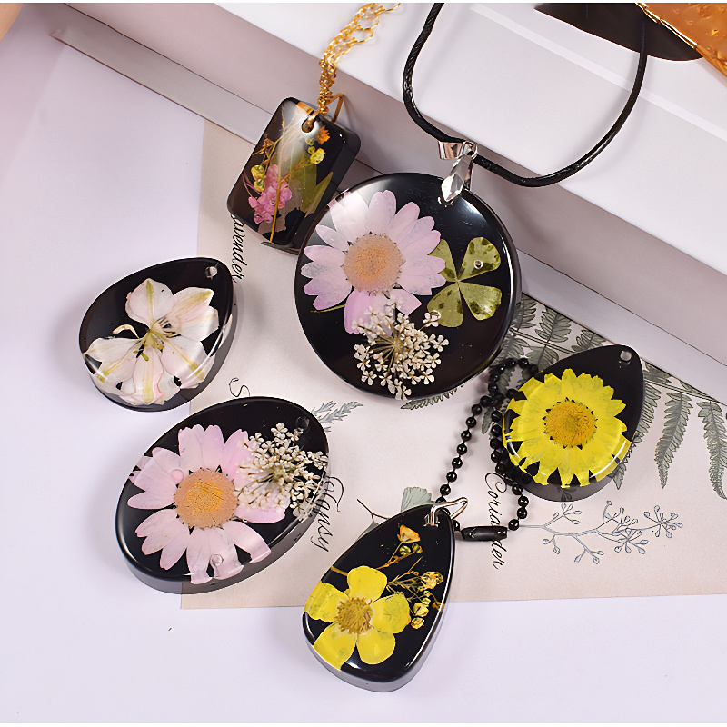 Mixed Shape Pendant Silicone Mould Tray Mixed Shape Pendant Silicone Mould Tray