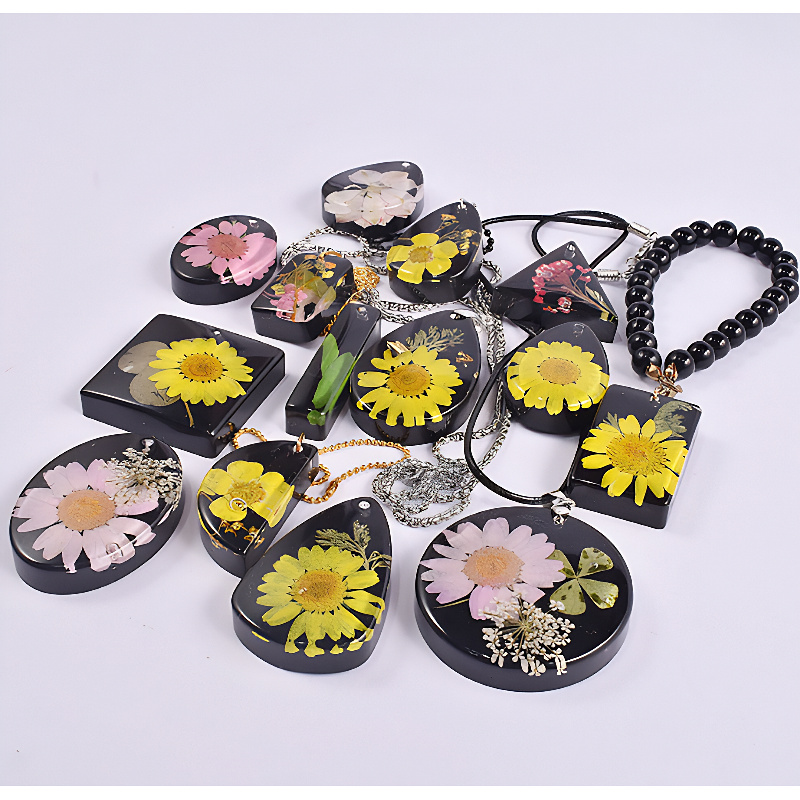 Mixed Shape Pendant Silicone Mould Tray Mixed Shape Pendant Silicone Mould Tray