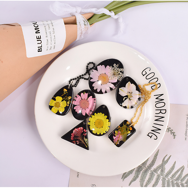 Mixed Shape Pendant Silicone Mould Tray Mixed Shape Pendant Silicone Mould Tray