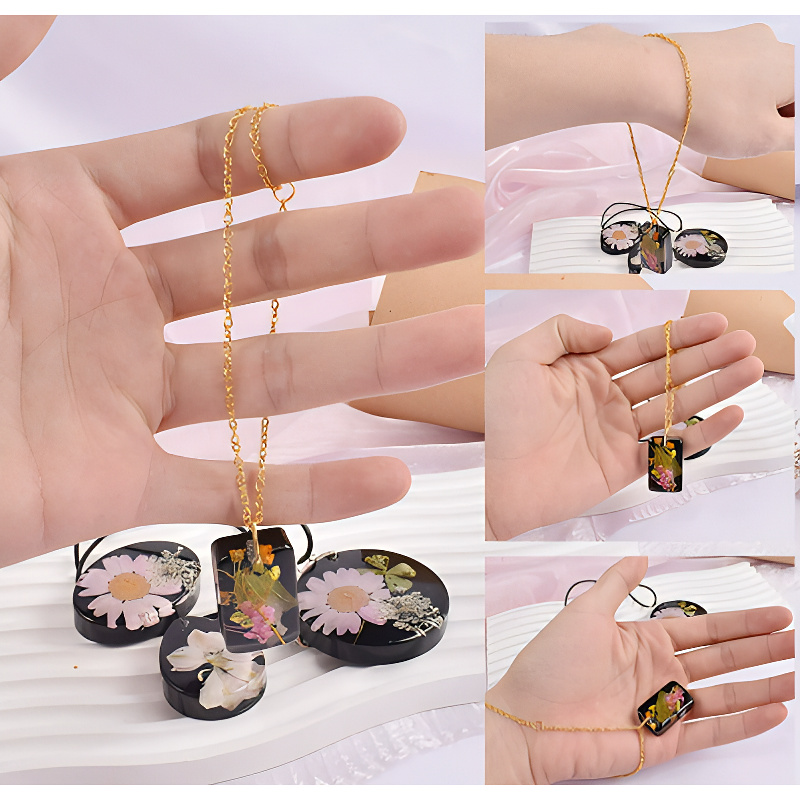 Mixed Shape Pendant Silicone Mould Tray Mixed Shape Pendant Silicone Mould Tray