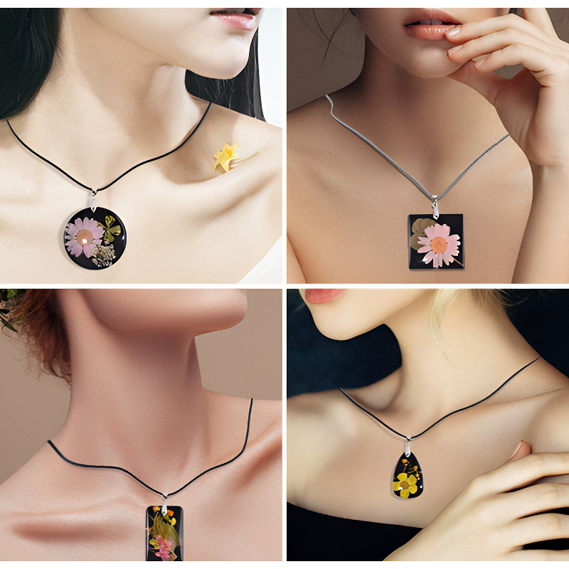 Mixed Shape Pendant Silicone Mould Tray Mixed Shape Pendant Silicone Mould Tray