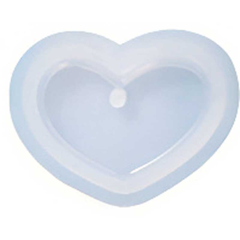 Heart Pendant Silicone Mould 49mm x 45mm Heart Pendant Silicone Mould 49mm x 45mm