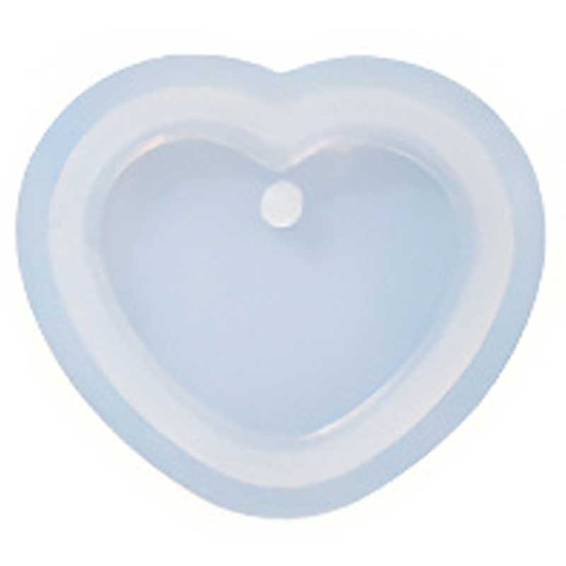 Heart Pendant Silicone Mould 53mm x 41mm Heart Pendant Silicone Mould 53mm x 41mm