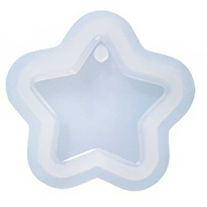 Star Pendant Silicone Mould 51mm x 51mm Star Pendant Silicone Mould 51mm x 51mm