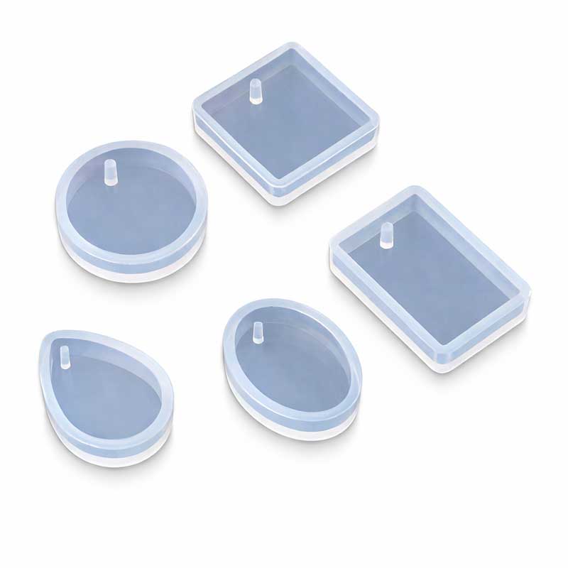 Small Pendant Shape Silicone Mould Set Small Pendant Shape Silicone Mould Set
