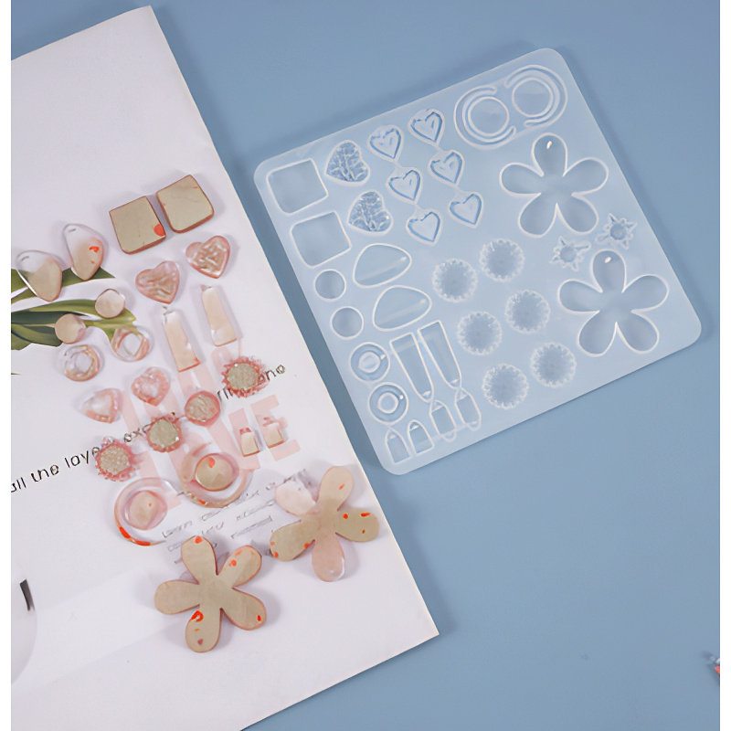 Decorative Multi-Shape Casting Silicone Mould Decorative Multi-Shape Casting Silicone Mould