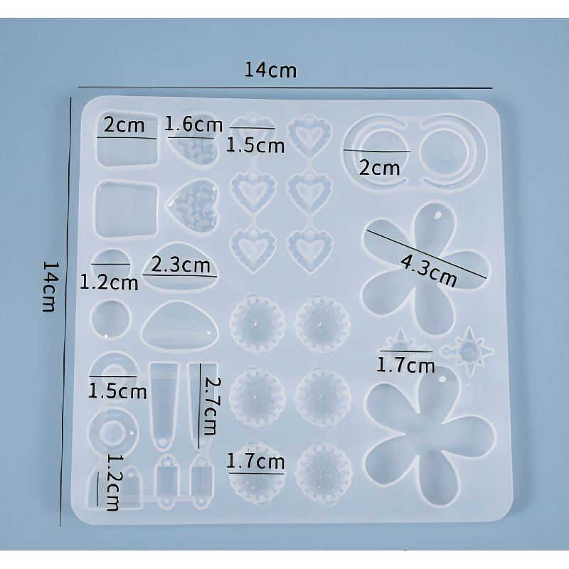Decorative Multi-Shape Casting Silicone Mould Decorative Multi-Shape Casting Silicone Mould