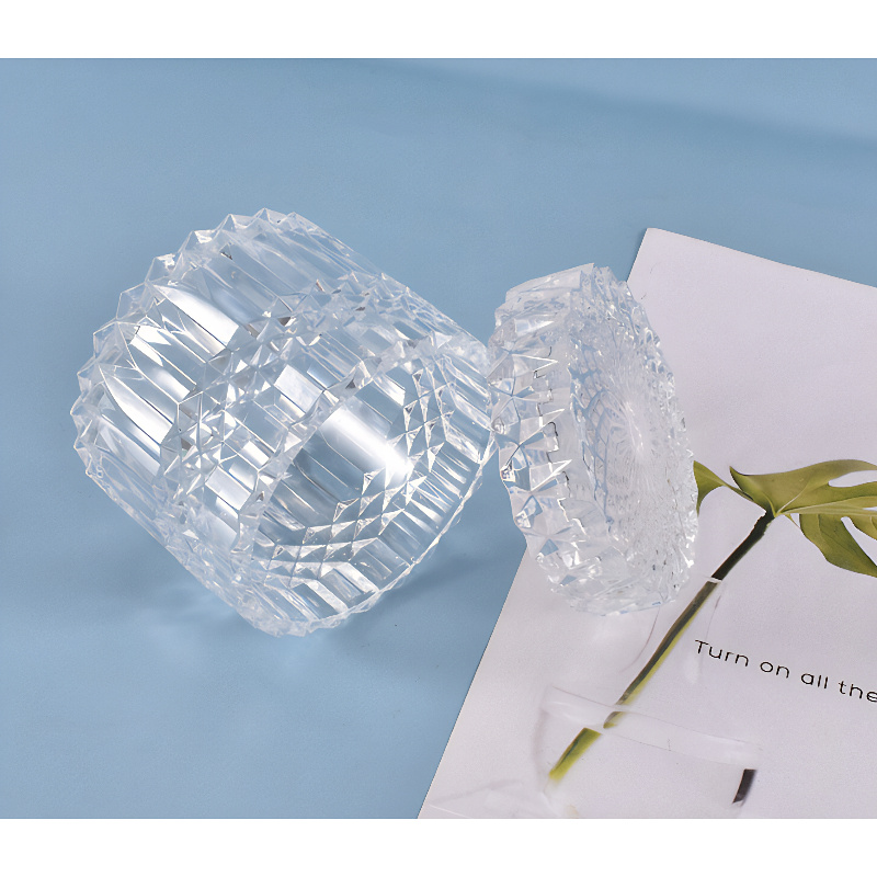 Faceted Lidded Jar Silicone Mould Faceted Lidded Jar Silicone Mould