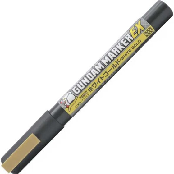Mr Hobby Gundam Marker EX White Gold XGM-07 Mr Hobby Gundam Marker EX White Gold XGM-07