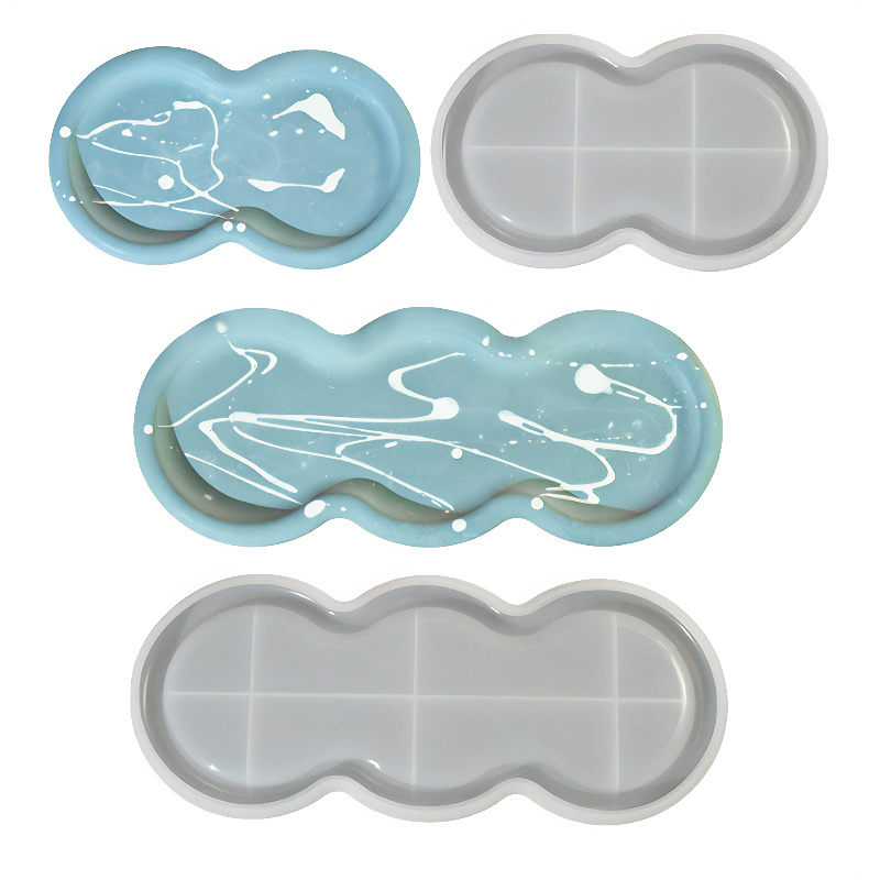 Tripple Oval Silicone Mould