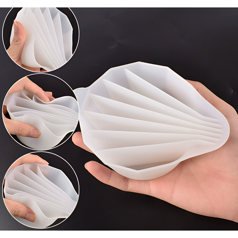 7 Slot Colour Pour Silicone Mould 7 Slot Colour Pour Silicone Mould