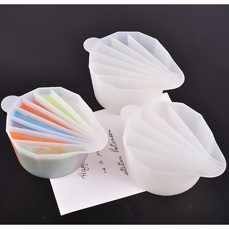 7 Slot Colour Pour Silicone Mould 7 Slot Colour Pour Silicone Mould