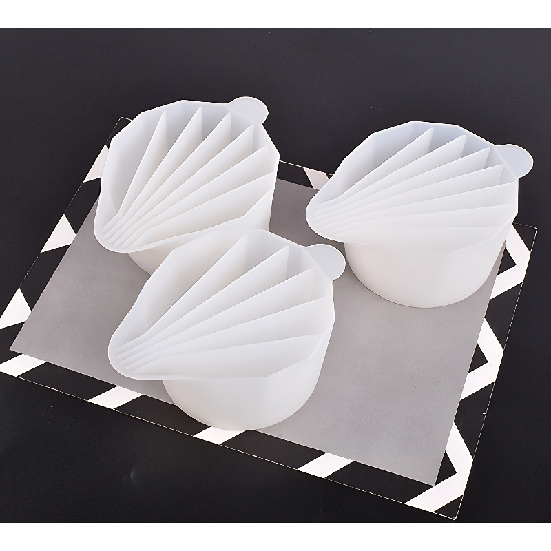 6 Slot Colour Pour Silicone Mould