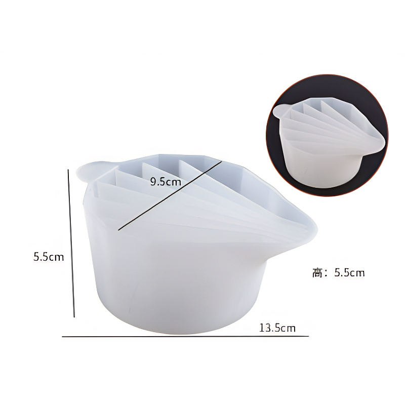 7 Slot Colour Pour Silicone Mould