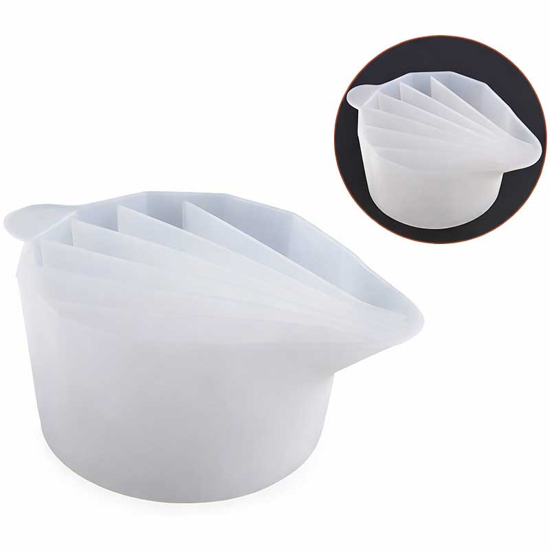 7 Slot Colour Pour Silicone Mould 7 Slot Colour Pour Silicone Mould