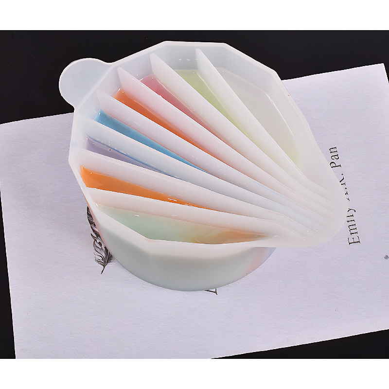 8 Slot Colour Pour Silicone Mould 8 Slot Colour Pour Silicone Mould