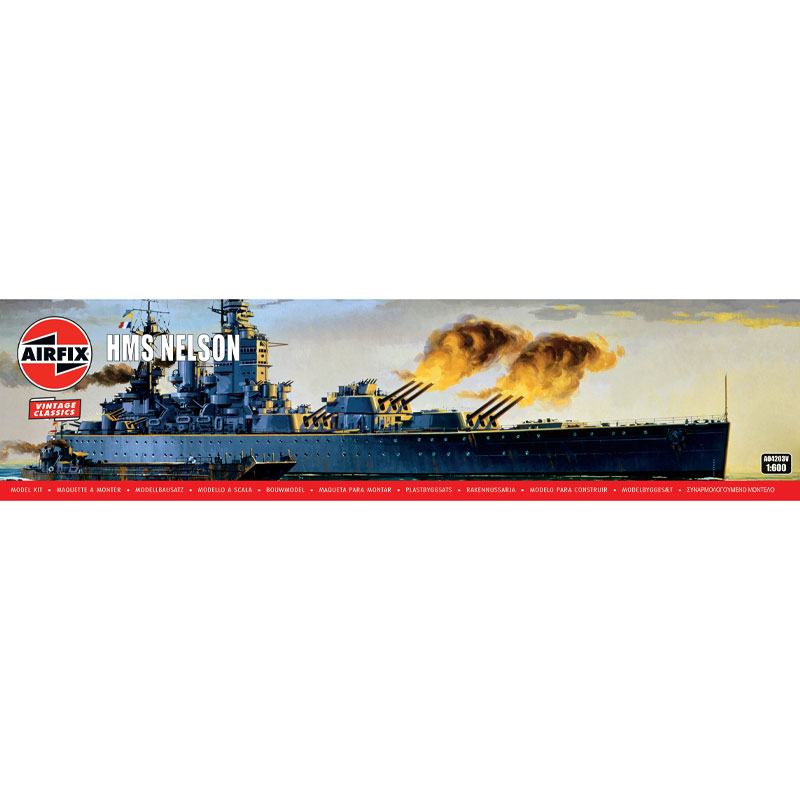 Airfix HMS Nelson (1/600) A04203V
