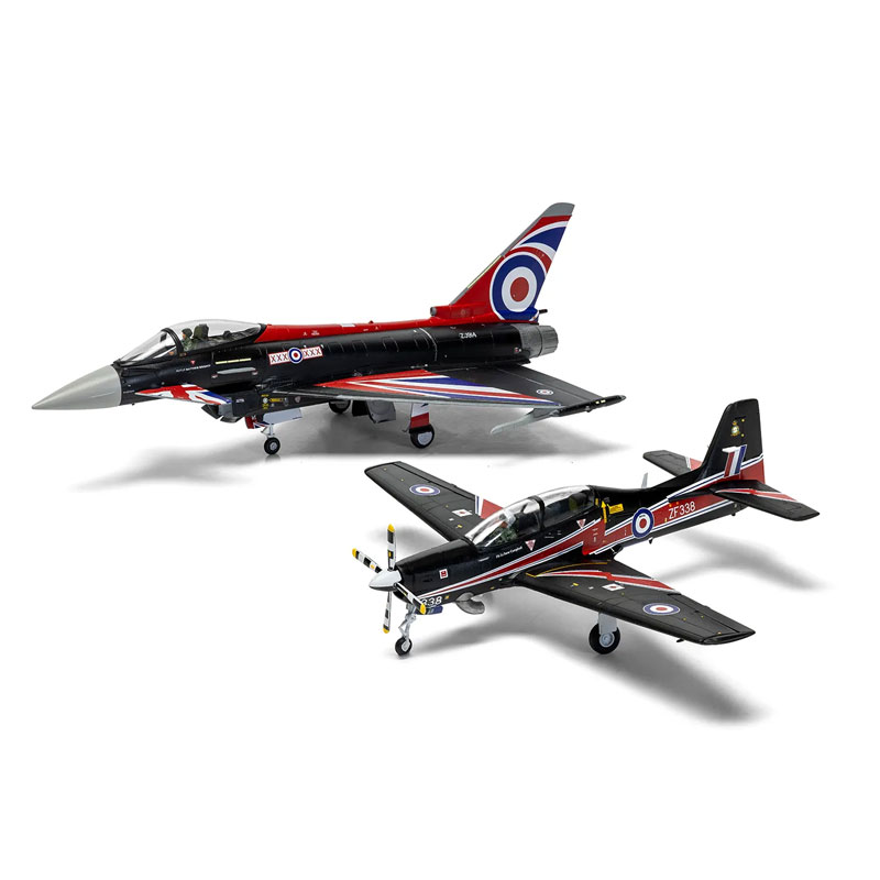 Alternative view of Airfix Eurofighter Typhoon & Tucano Twin Pack (1/72) A40003