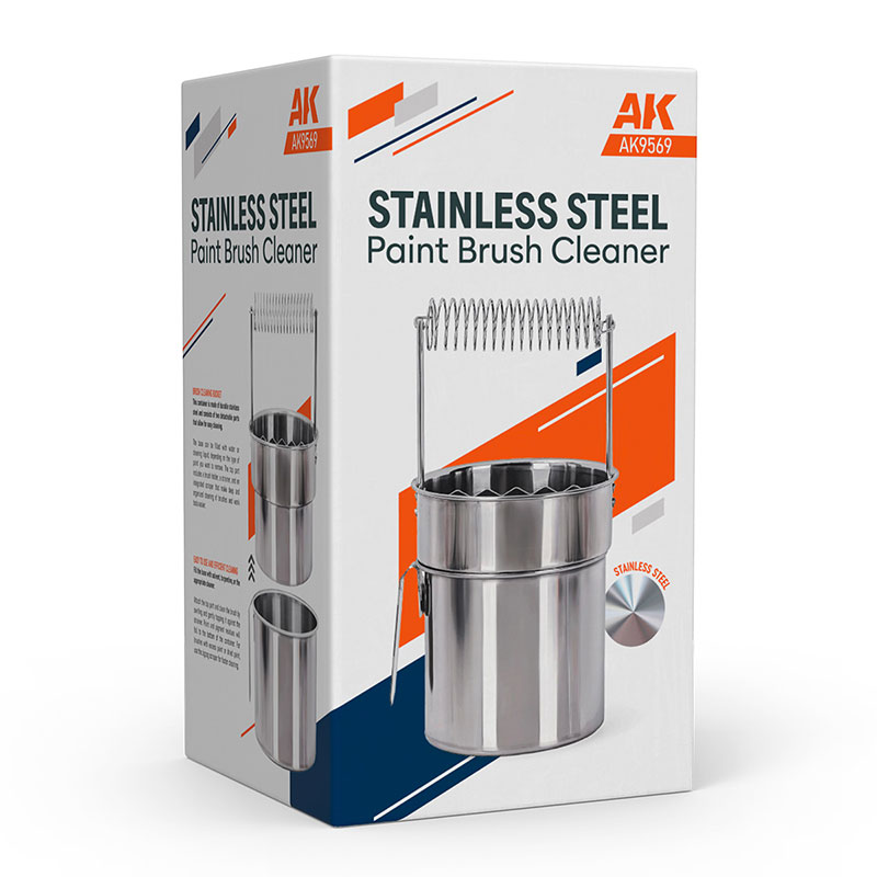 AK Interactive Stainless Steel Brush Cleaner AK9569