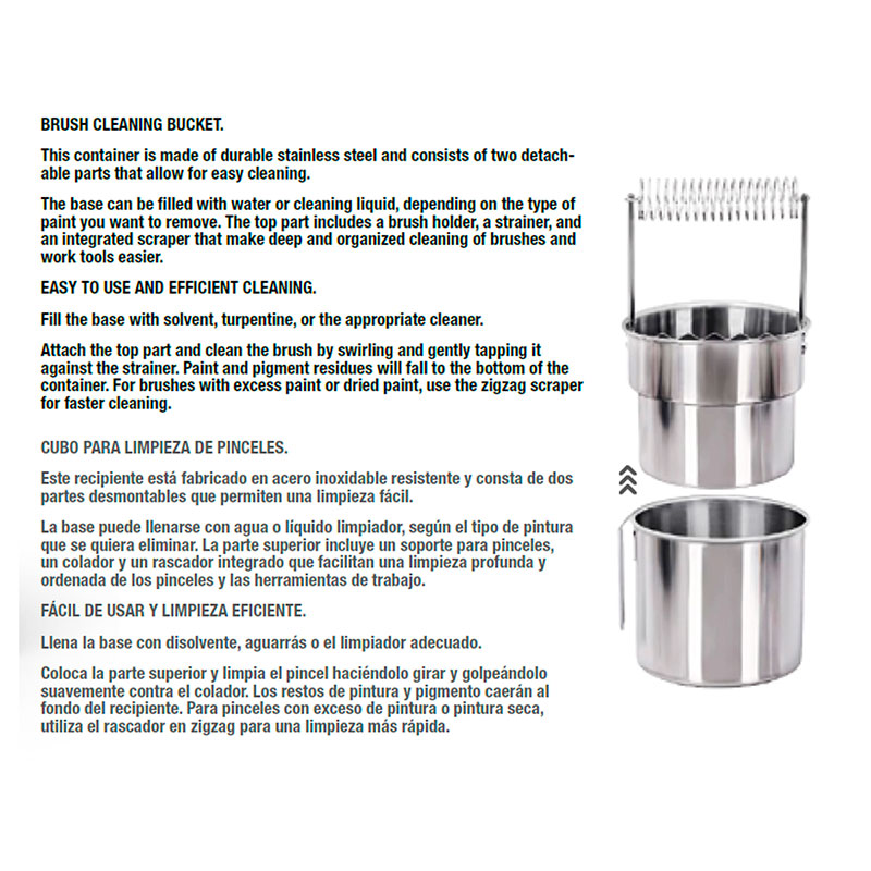 Alternative view of AK Interactive Stainless Steel Brush Cleaner AK9569