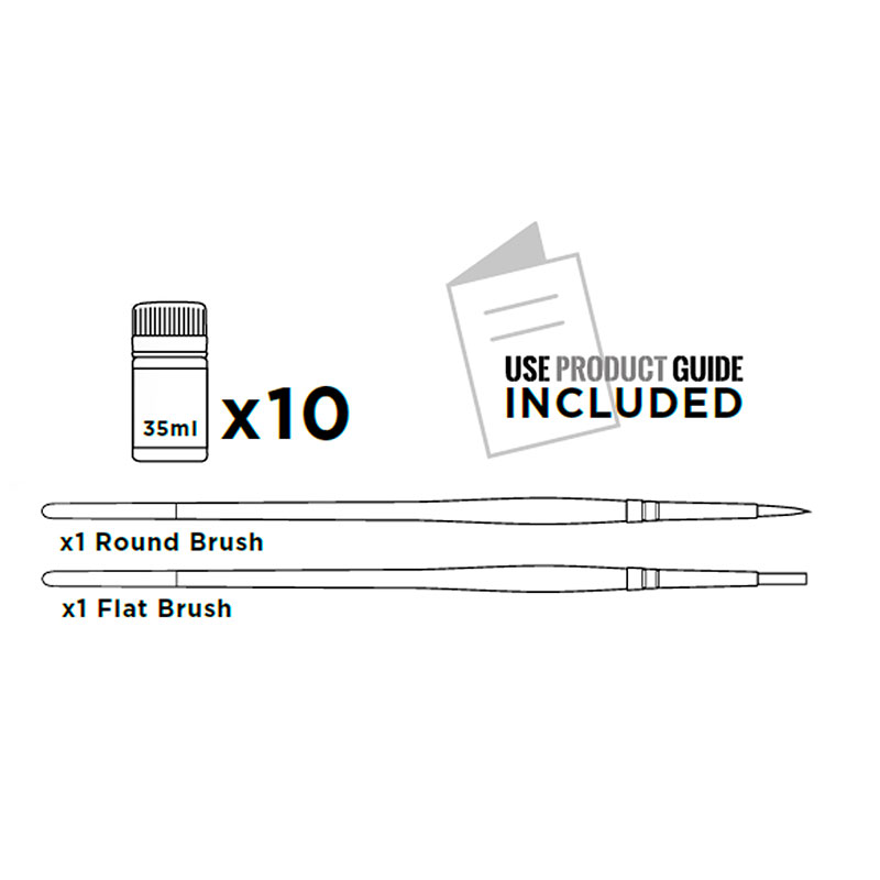 Alternative view of AK Interactive Total Weathering Effects Set AK9751