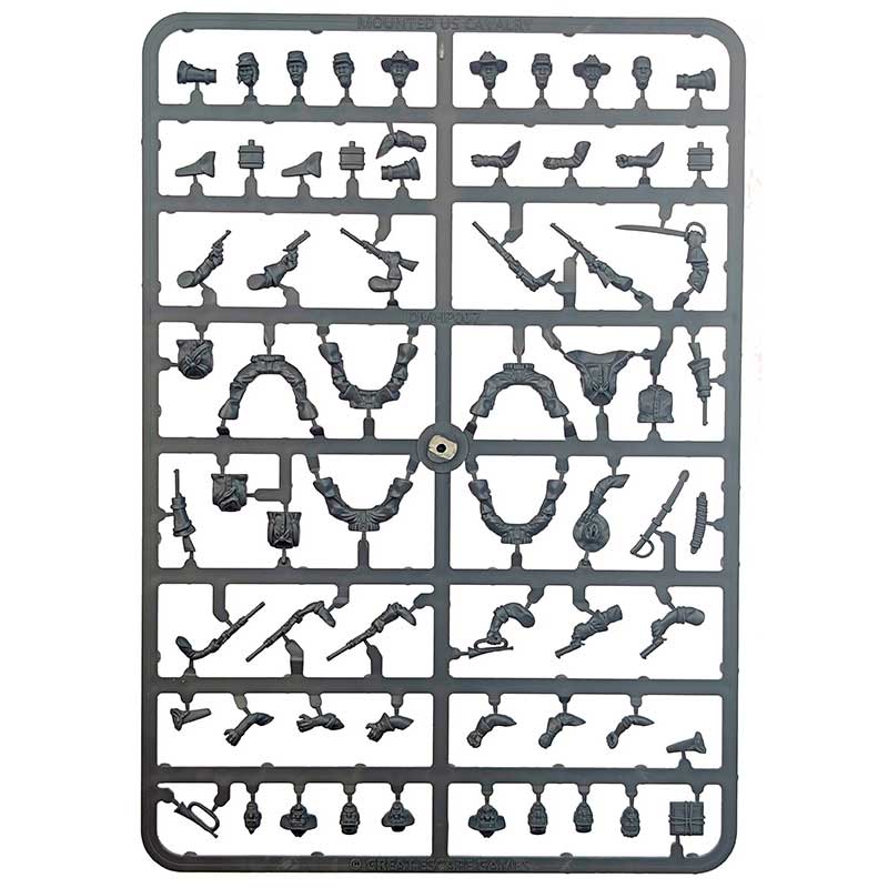 Alternative view of DMH Mounted US Cavalry Great Escape (28mm) DMHP007