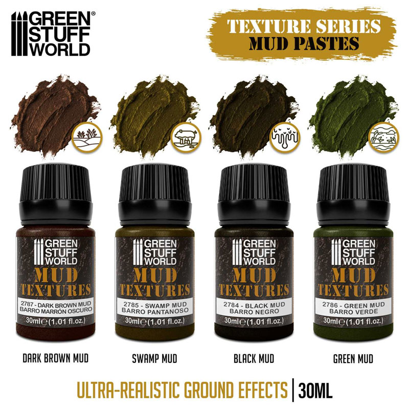 Alternative view of GreenStuffWorld Mud Textures Set 11279