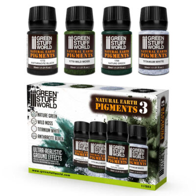 GreenStuffWorld Natural Earth Pigments Set No. 3 11283