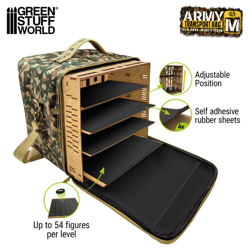 GreenStuffWorld Army Transport Bag M Camouflage Edition 14517 - Image 4