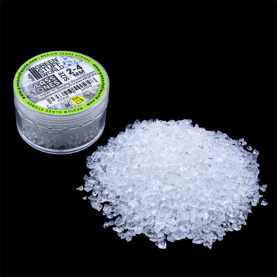 GreenStuffWorld Crushed Glass Stones 2-4mm 14594