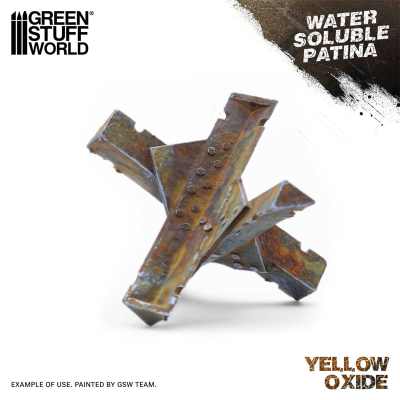 Alternative view of GreenStuffWorld Water Soluble Patina Yellow Oxide (60ml) 5707