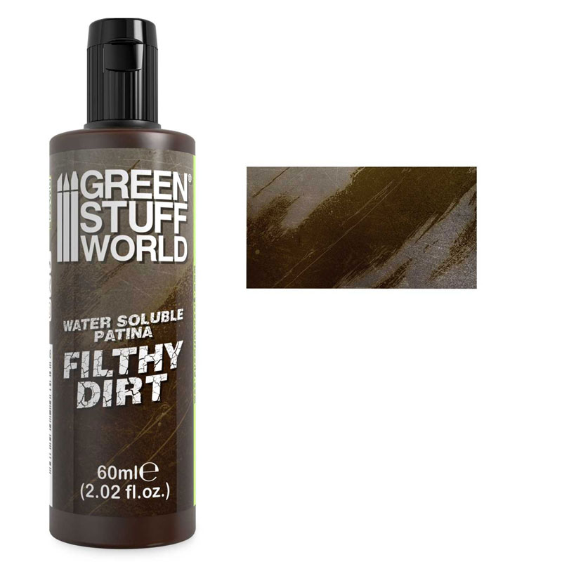 GreenStuffWorld Water Soluble Patina Filthy Dirt (60ml) 5708 GreenStuffWorld Water Soluble Patina Filthy Dirt (60ml) 5708